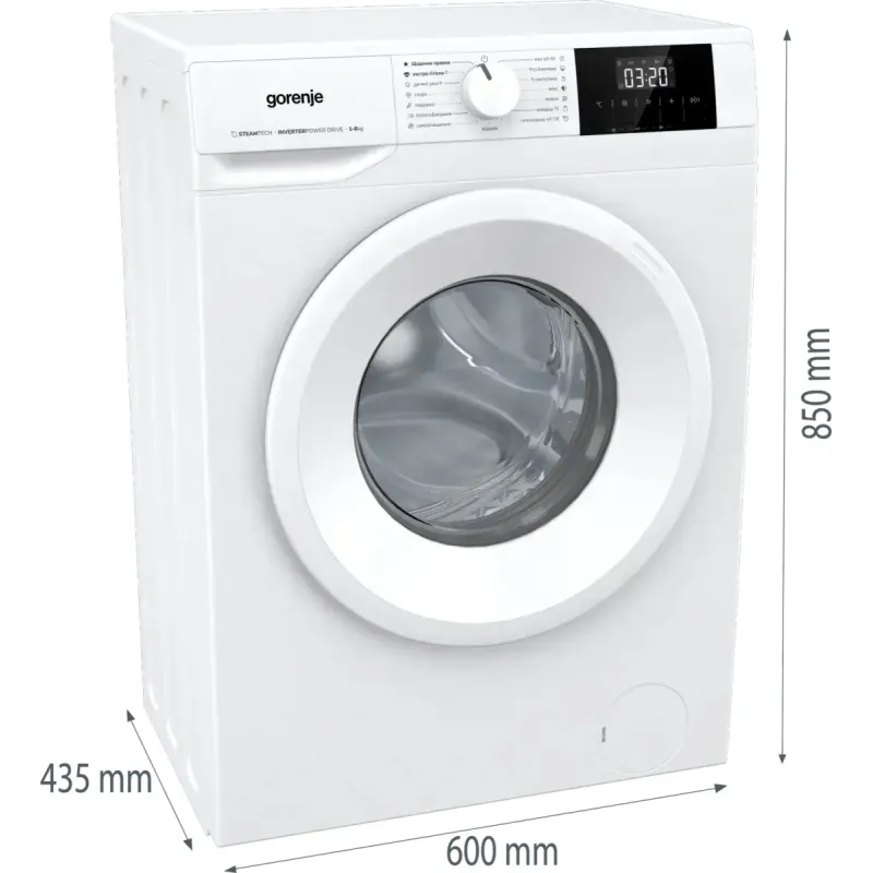 Пральна машина Gorenje WNGPI61SAS/UA