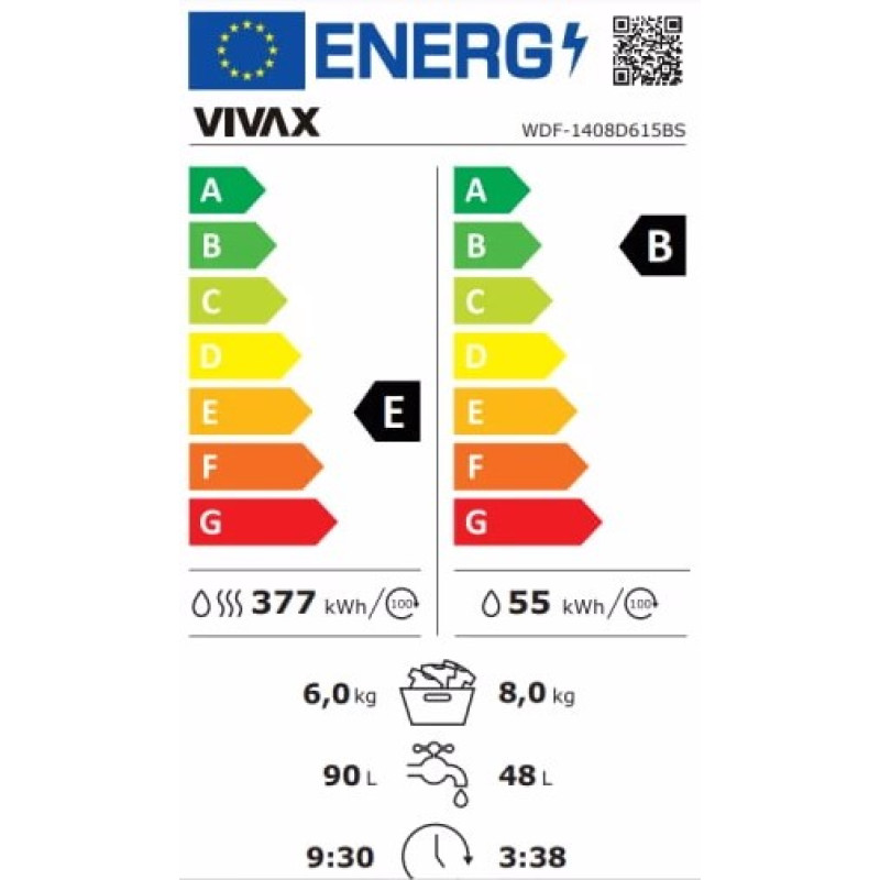 Vivax  WDF-1408D616BS