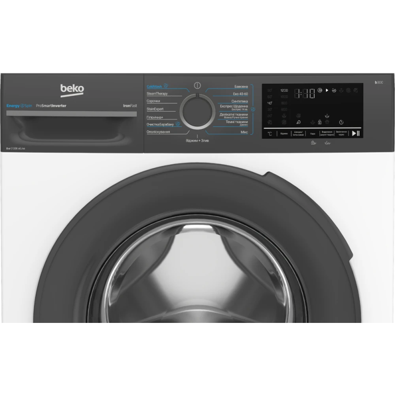 Пральна машина Beko BM3WFU48215WPAA