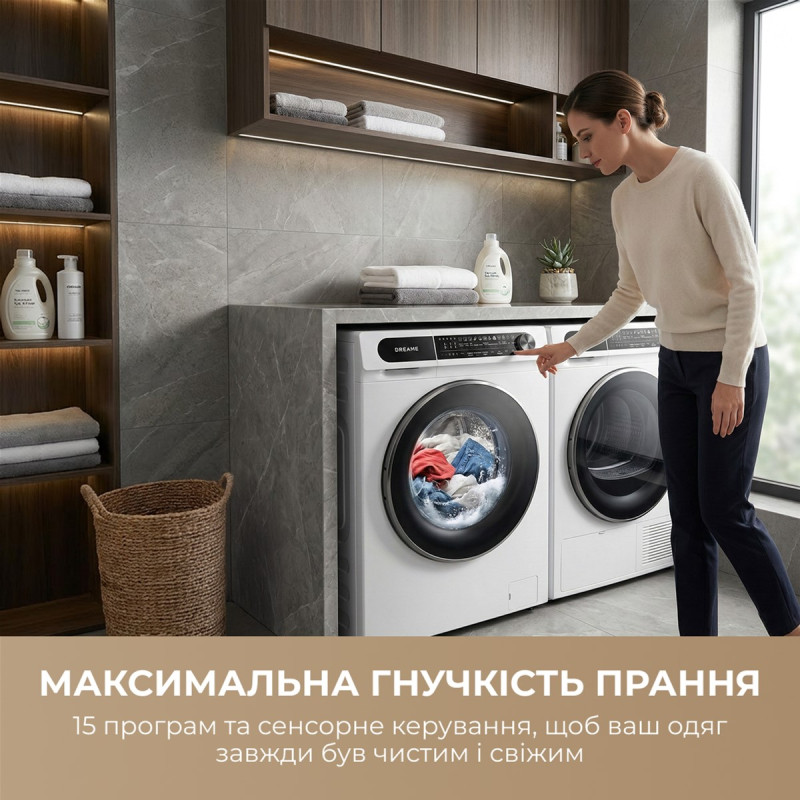 Пральна машина Dreame S8 (DWF08S50CA)