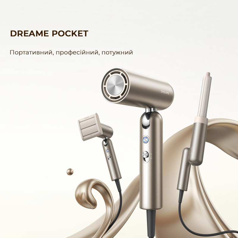 Dreame Pocket Hair Dryer (AHD51) Titanium