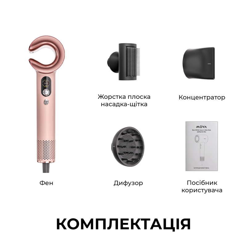 Mova Aero C Mist Pink (AMSU10-PK)