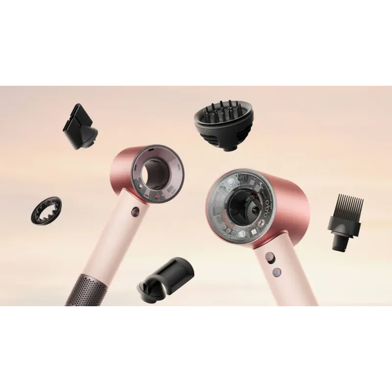 Dyson Supersonic HD19 Travel Ceramic Pink/Rose Gold (492457-01)