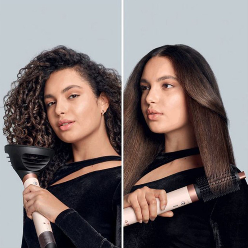 Dyson Airwrap Co-anda2x Multi-styler & Dryer Curly+Coily Ceramic Pink/Rose Gold (598808-01)