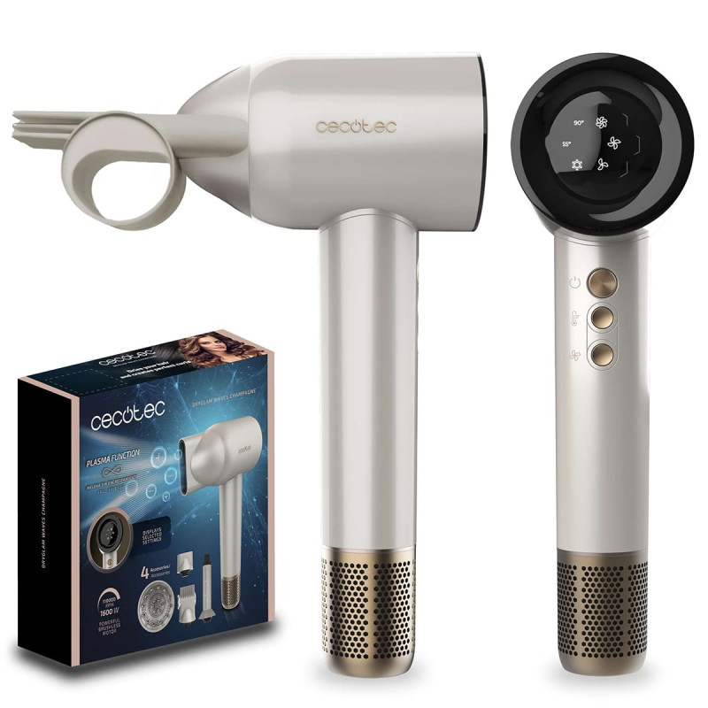 CECOTEC DryGlam Waves Champagne 4in1 (A01_EU01_103715)