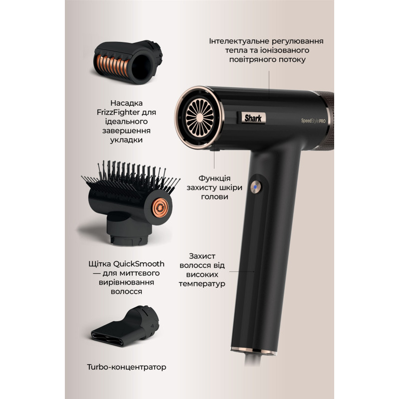 Shark SpeedStyle 3-in-1 for Straight & Wavy Hair HD731EU