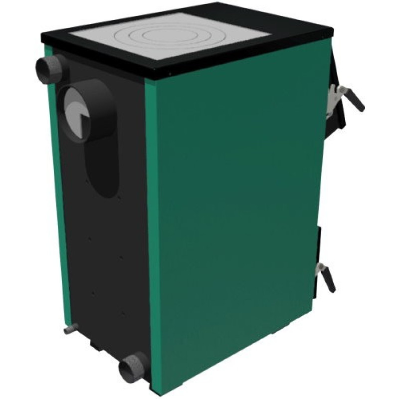 Котел опалення Zubr Eko з плитою 15 кВт