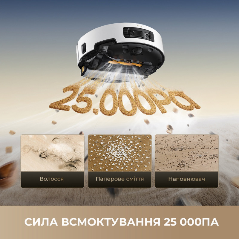 Робот-пылесос Dreame Aqua 10 Ultra Track Complete White (RLR81CE-1-WH)