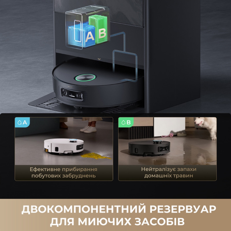 Робот-пылесос Dreame Aqua 10 Ultra Track Complete White (RLR81CE-1-WH)
