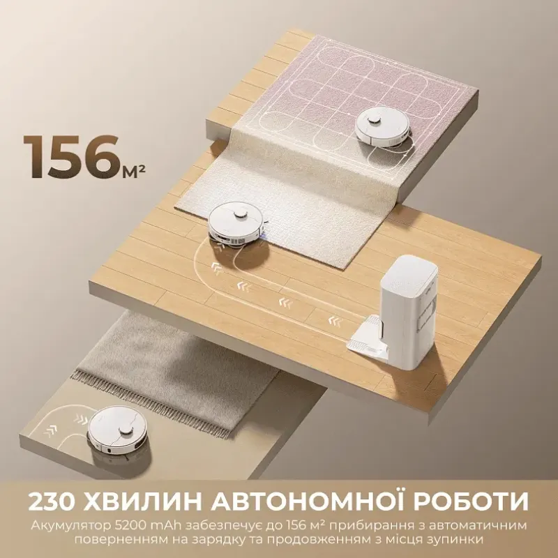 Робот-пылесос Dreame Bot D30 Ultra White (RTD31TE)