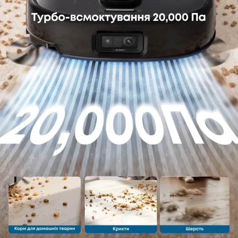 Робот-пылесос Eufy Omni E28 Black (T2352G11)