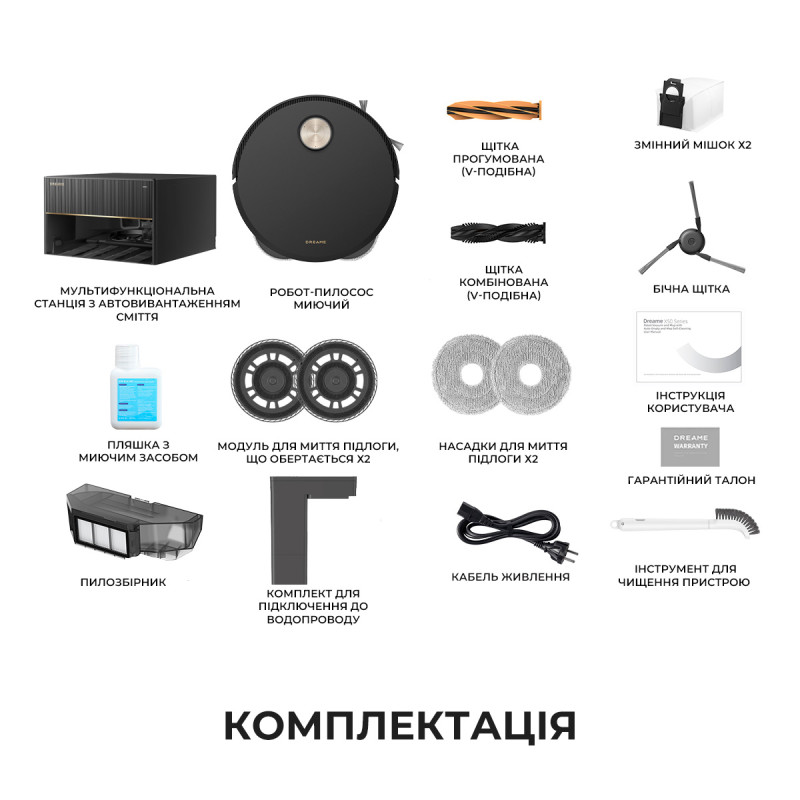 Робот-пылесос Dreame Robot Vacuum X50 Master (RLX86CE-1)