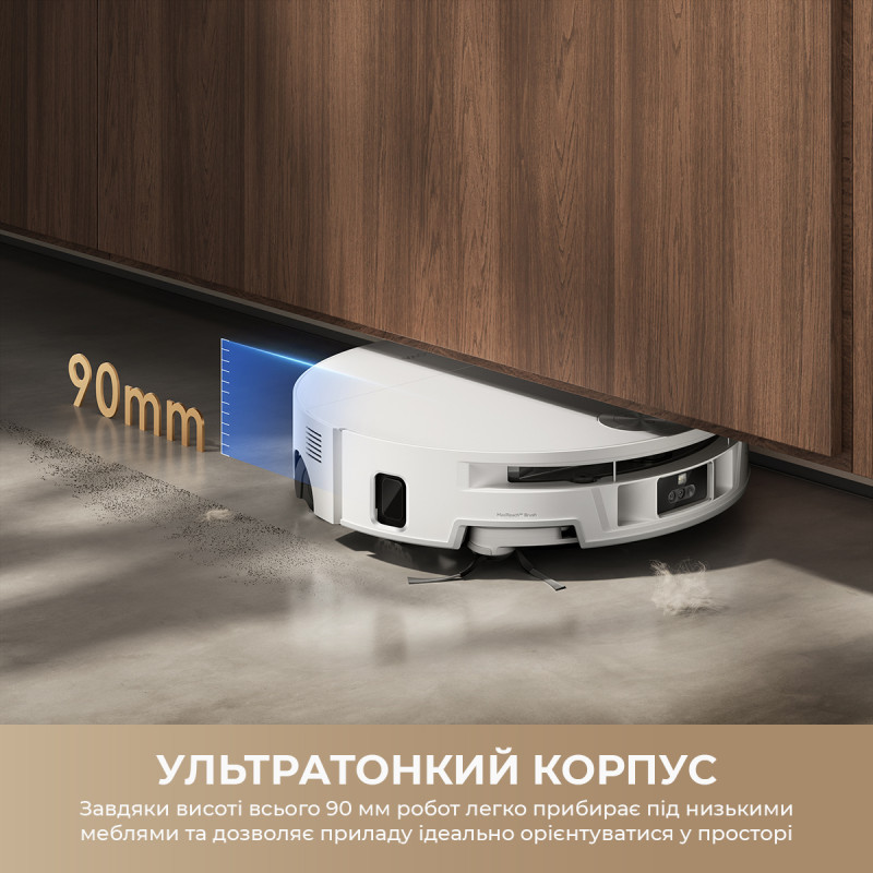 Робот-пилосос Mova S70 Ultra Roller Black (RLZ52EE-Bl)