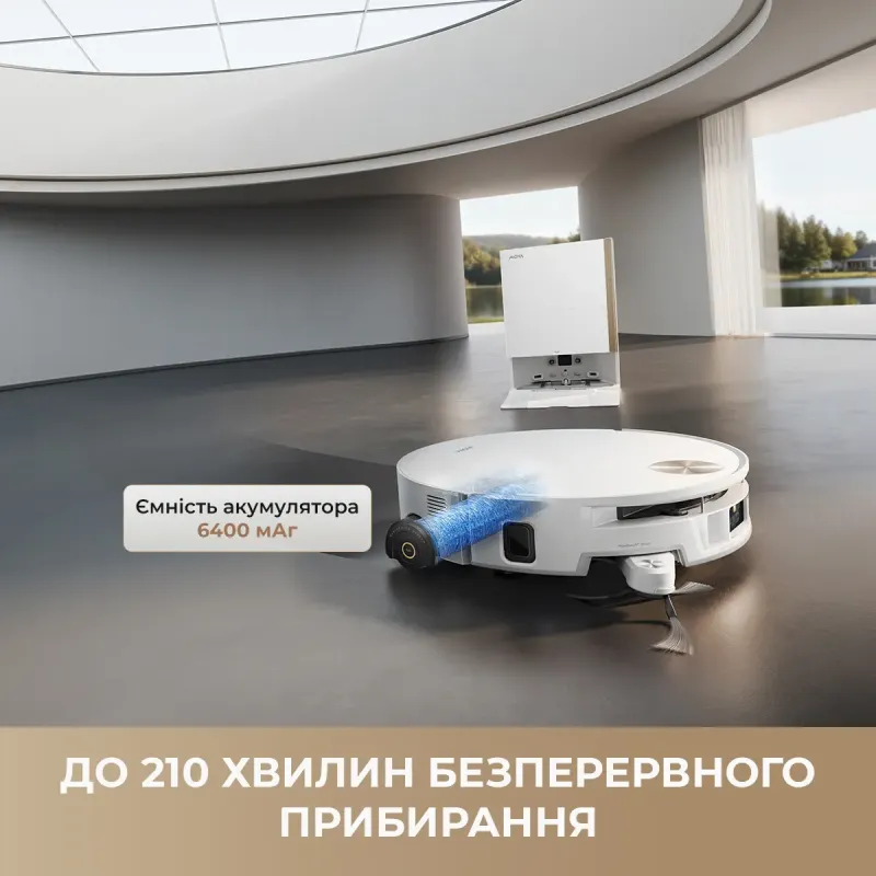 Робот-пылесос Mova S70 Ultra Roller Black (RLZ52EE-Bl)