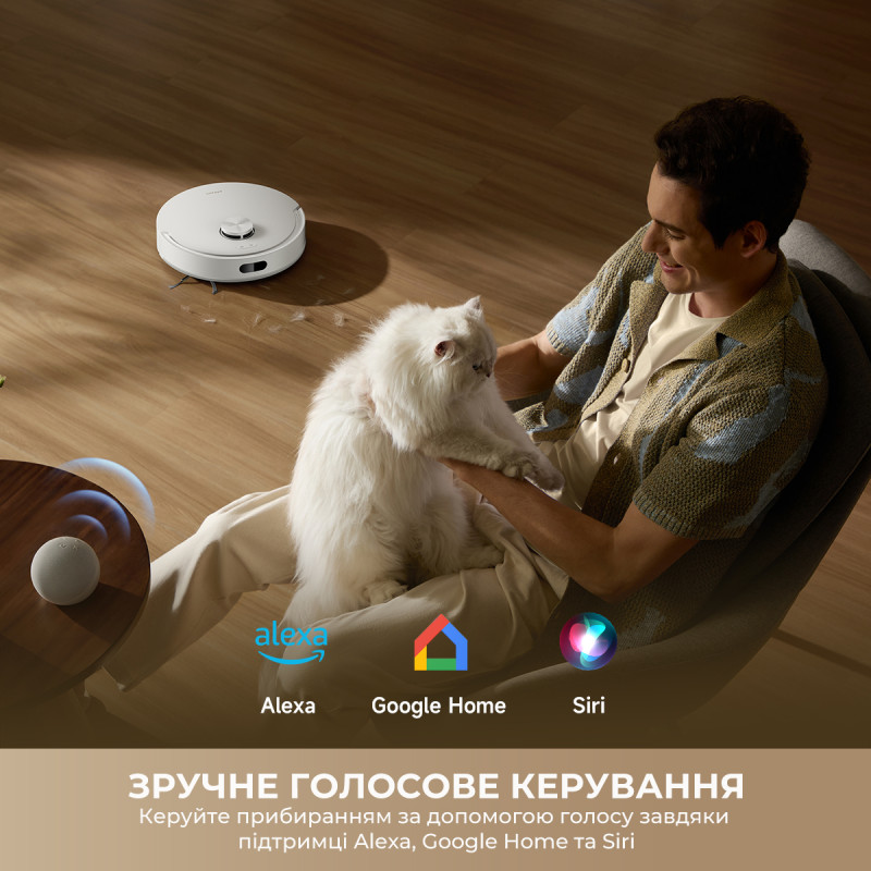 Робот-пилосос Dreame F20 White (RLF41GA-Wh)