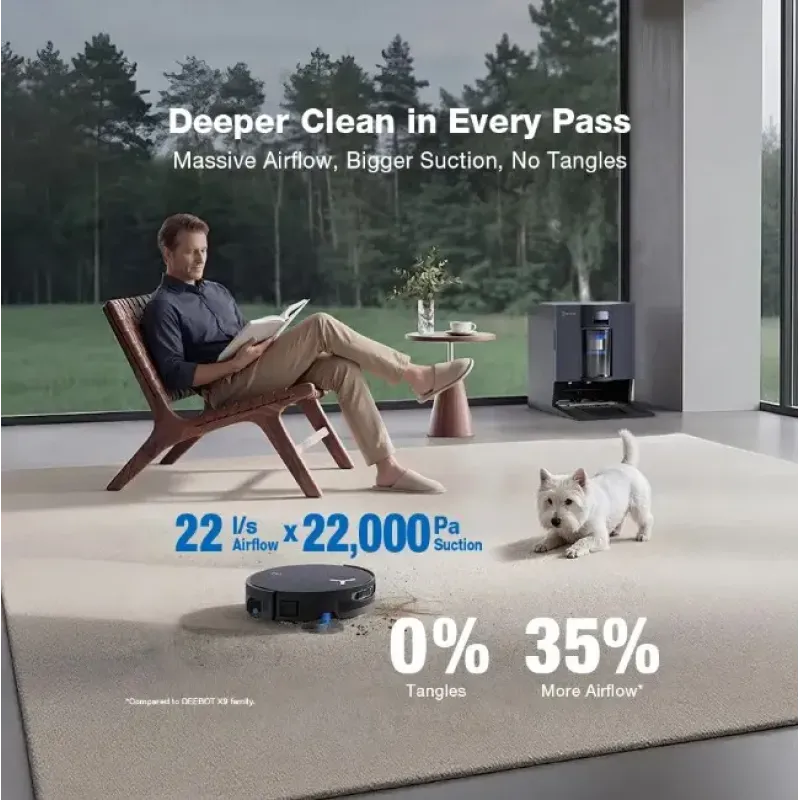 Робот-пылесос ECOVACS DeeBot X12 OmniCyclone (DEX35)