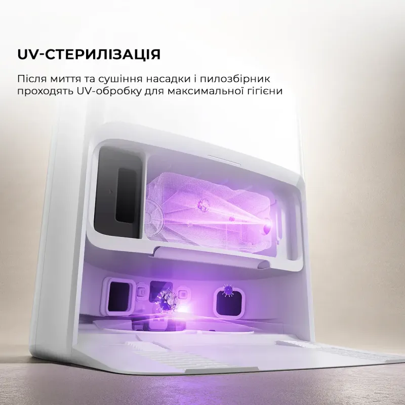Робот-пилосос MOVA V50 Ultra Complete (RLV72LE-1)
