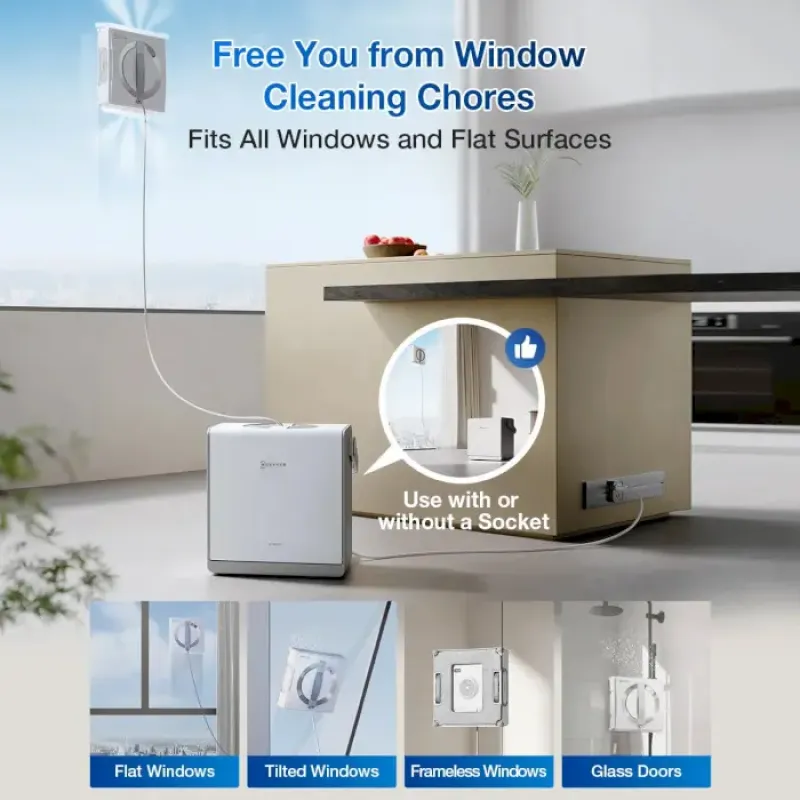 Робот-пилосос ECOVACS Winbot W2 PRO OMNI (WG851-11)