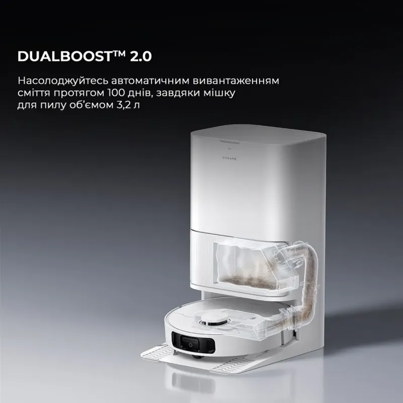 Робот-пилосос Dreame Bot D20 Ultra (RLD31SE)