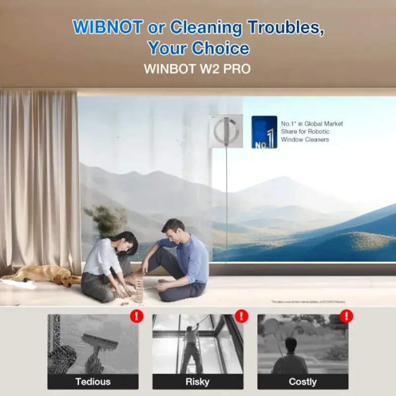 Робот-пилосос Ecovacs Winbot W2 Pro (WG852-11)