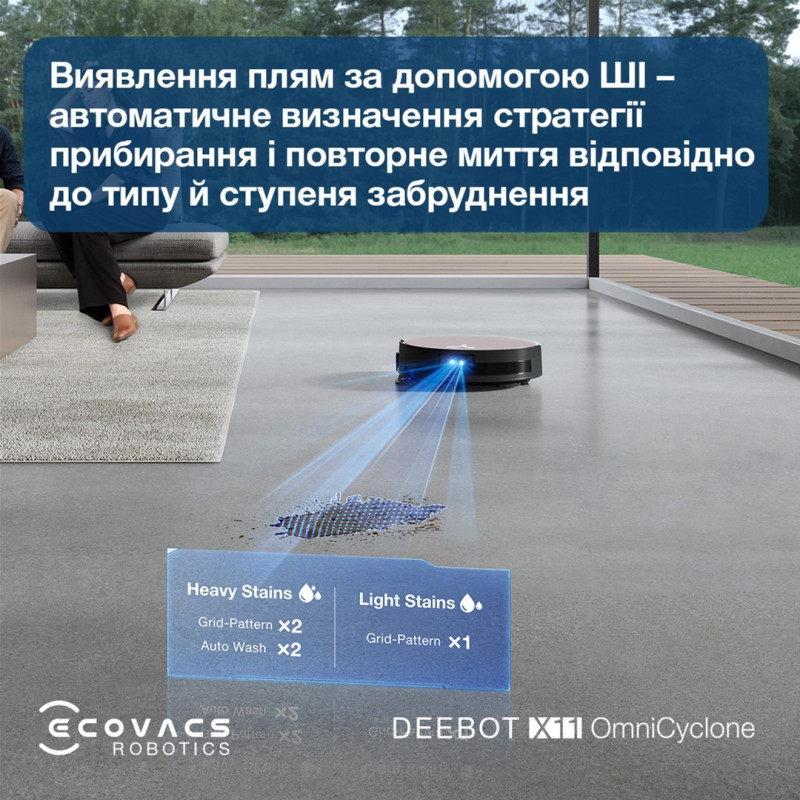Робот-пилосос Ecovacs Deebot X11 Pro Omni (DEX99-1 BROWN)