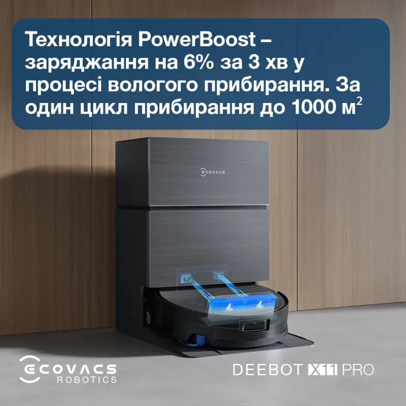 Робот-пылесос ECOVACS Deebot X11 Pro Omni (DEX99-1 BLACK)