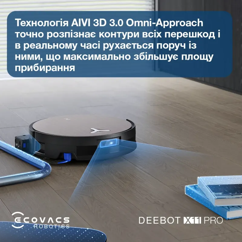 Робот-пылесос ECOVACS Deebot X11 Pro Omni (DEX99-1 BLACK)