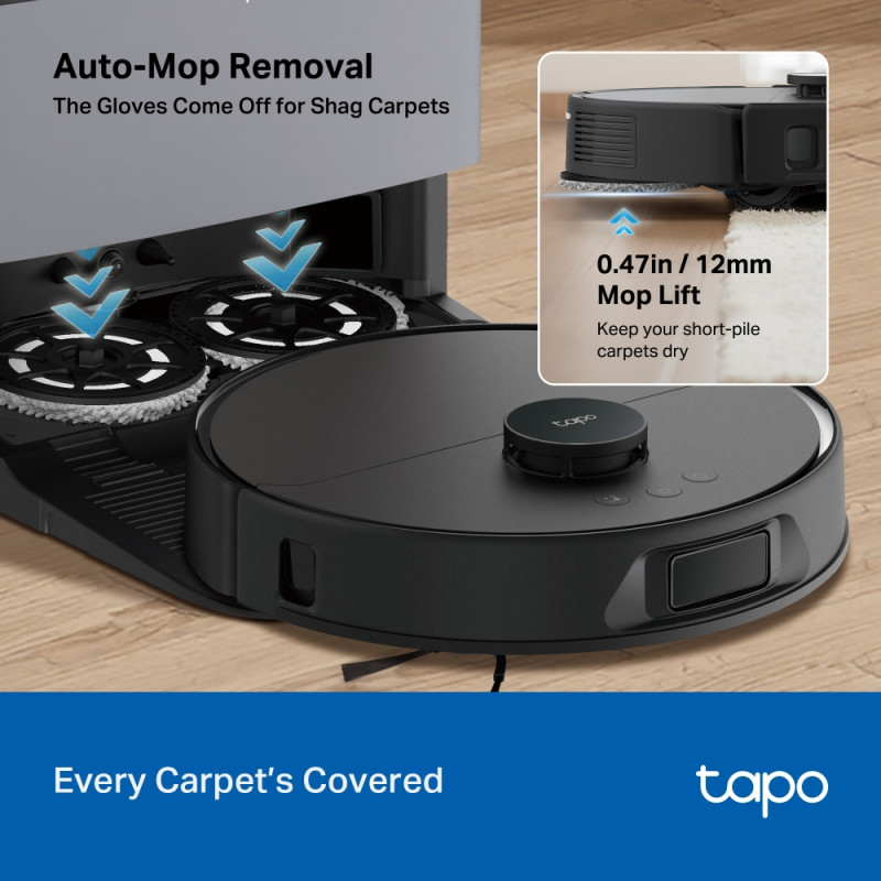 Робот-пилосос TP-Link Tapo RV50 Pro Omni