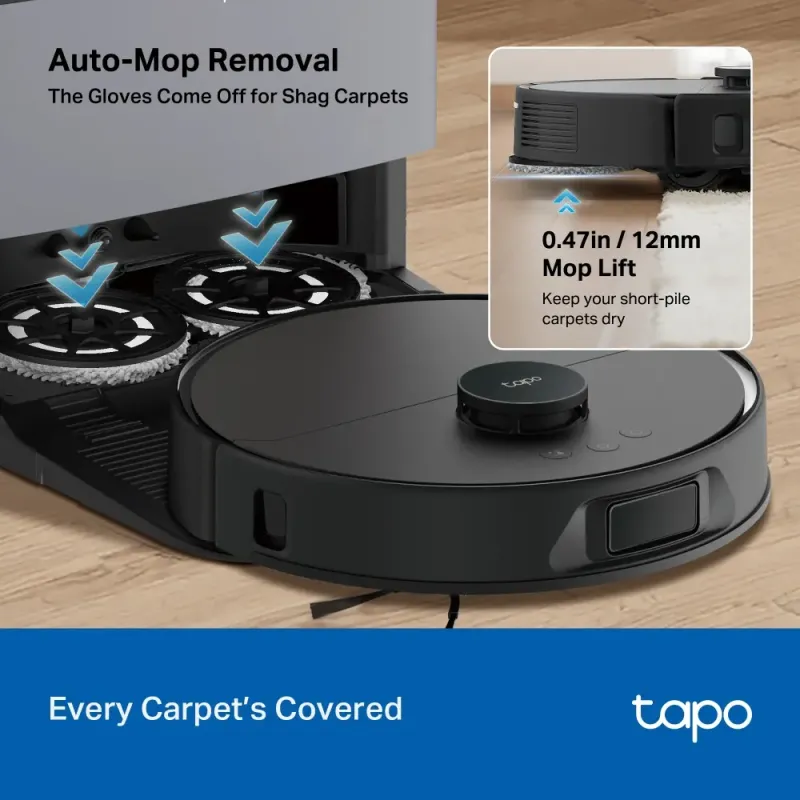 Робот-пилосос TP-Link Tapo RV50 Pro Omni