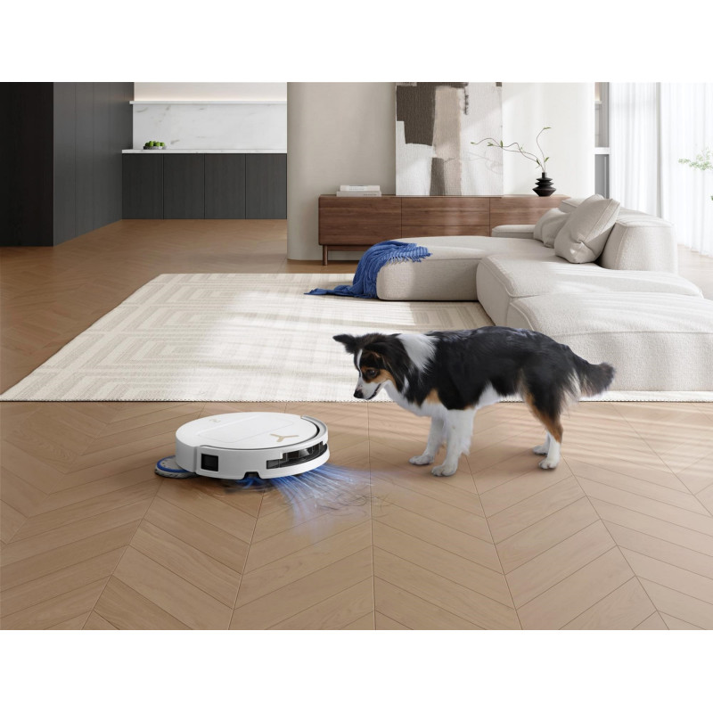 Робот-пилосос ECOVACS DEEBOT T50S Pro Omni White (DEX69)