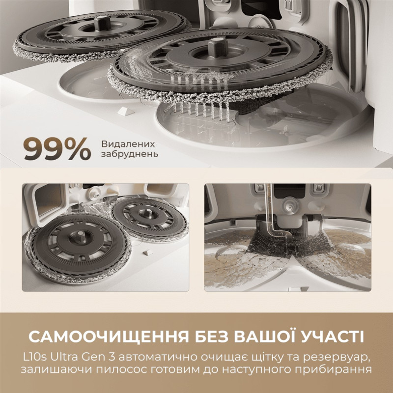 Робот-пилосос Dreame Bot L10 Ultra Gen 3 Black (RLL53SE-bl)