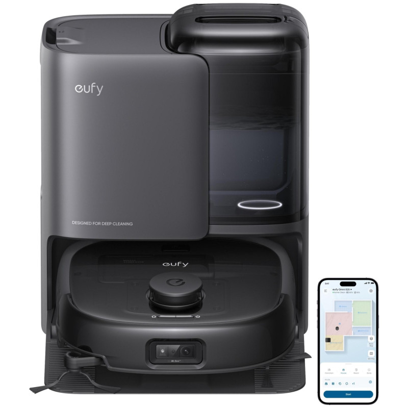 Робот-пилосос Eufy Omni E25 Black (T2353G11)