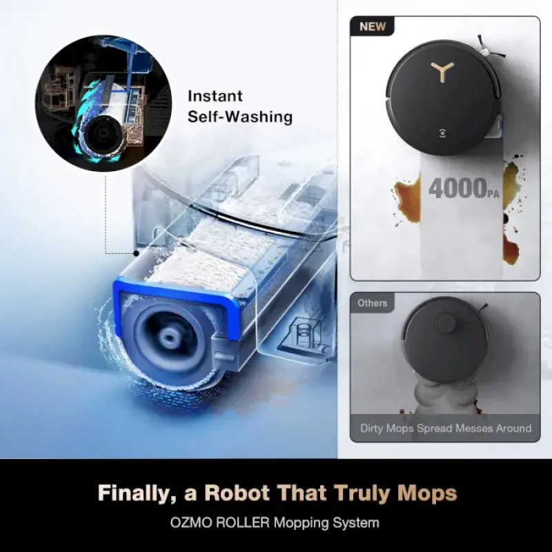 Робот-пылесос ECOVACS Deebot X8 Pro Omni (DEX56 Black)