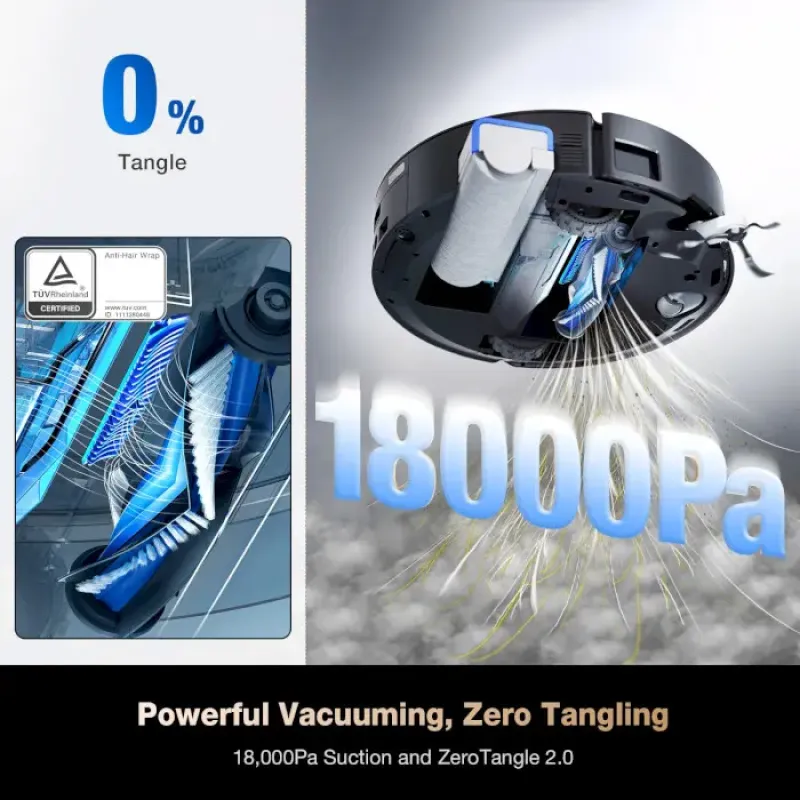 Робот-пылесос ECOVACS Deebot X8 Pro Omni (DEX56 Black)