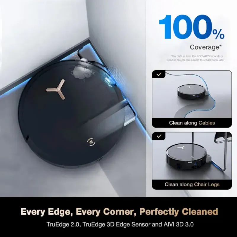 Робот-пылесос ECOVACS Deebot X8 Pro Omni (DEX56 Black)