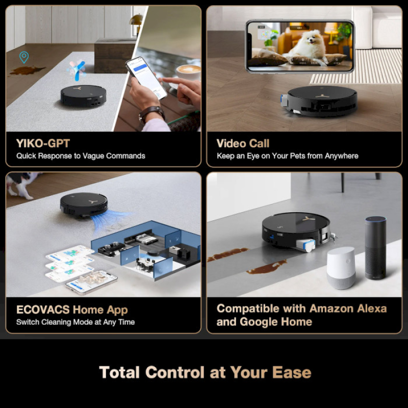 ECOVACS DEEBOT X8 PRO OMNI DEX56 BLACK