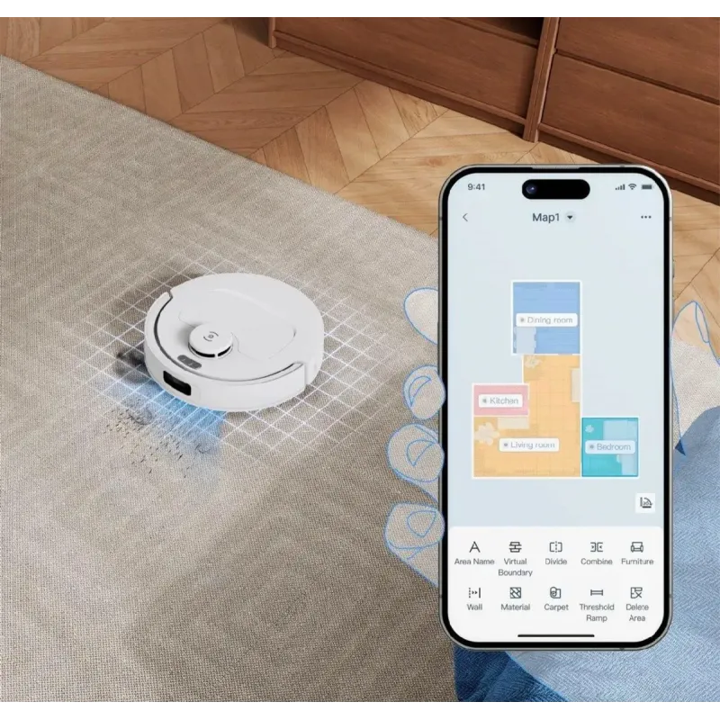 Робот-пылесос DEEBOT T30CDLX71 WHITE ECOVACS (DLX71 WHITE)
