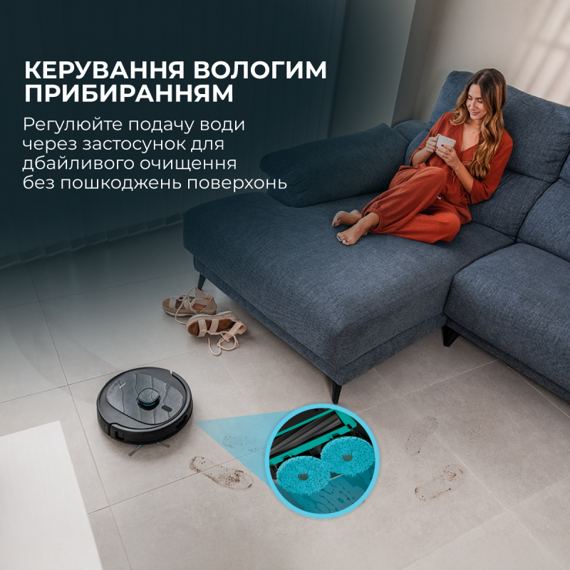Робот-пилосос CECOTEC Conga 9590 Spin Revolution Ultra Power Home (A01_EU01_100146)