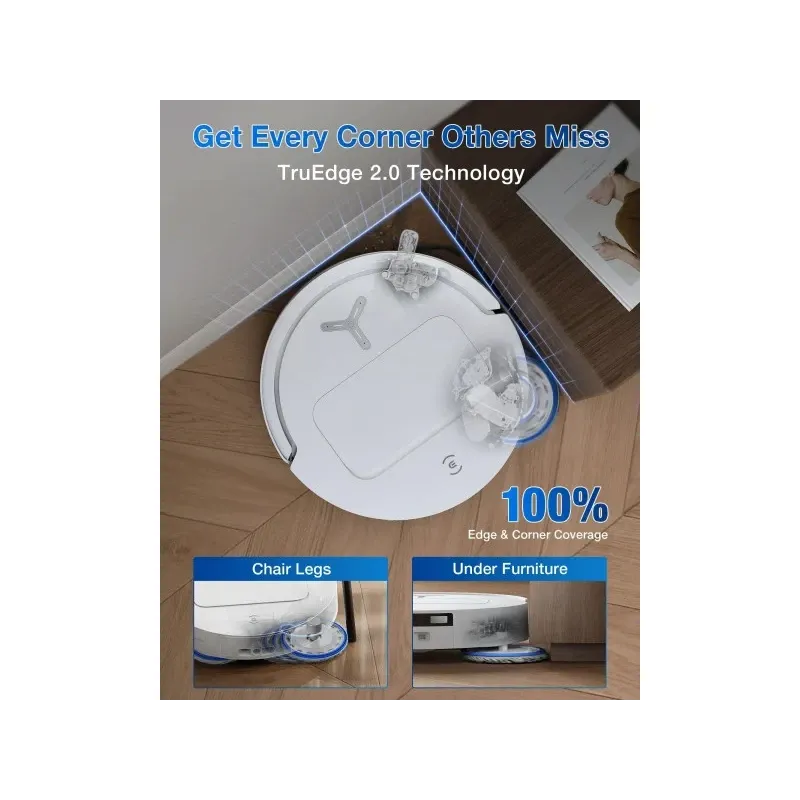 Робот-пилосос ECOVACS Deebot T50 Pro Omni White (DDX67)