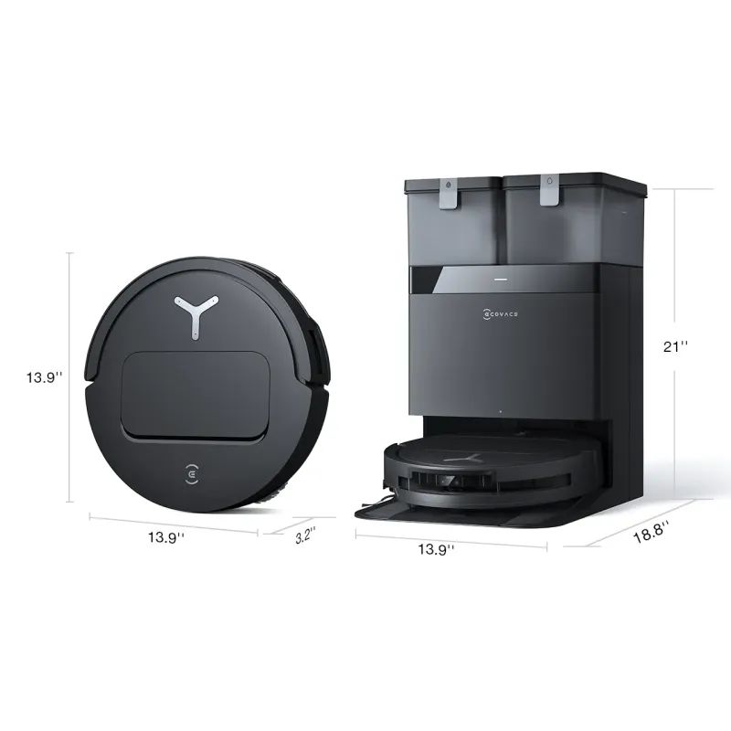 Робот-пылесос ECOVACS Deebot T50 Pro Omni Gen2 Black (DDX57)