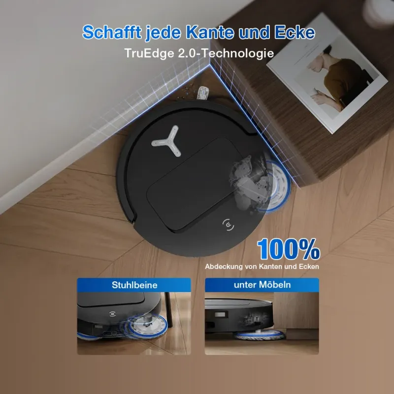 Робот-пылесос ECOVACS Deebot T50 Pro Omni Gen2 Black (DDX57)