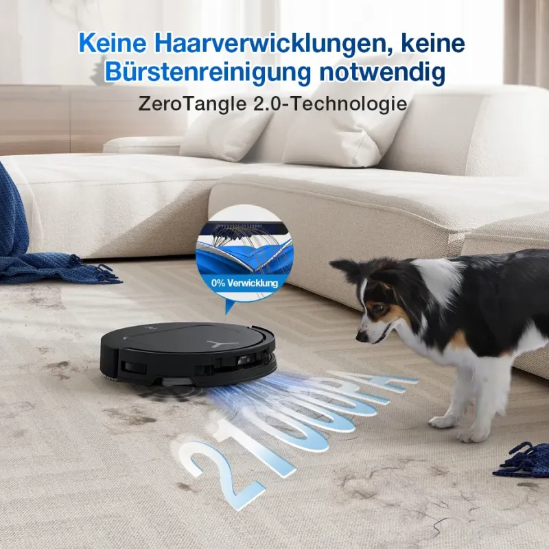 Робот-пылесос ECOVACS Deebot T50 Pro Omni Gen2 Black (DDX57)