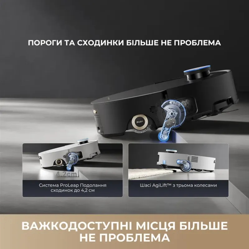 Робот-пылесос Dreame Aqua 10 Ultra Roller Complete White (RLH71DE-1-wh)