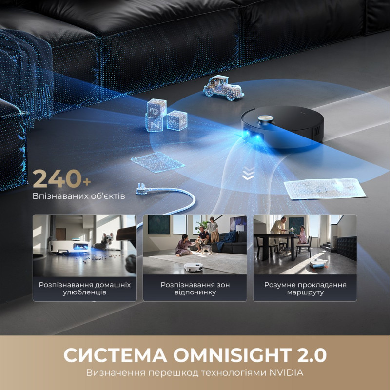 Робот-пилосос Dreame Aqua 10 Ultra Roller Complete White (RLH71DE-1-wh)