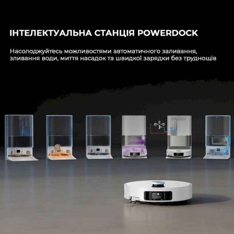 Робот-пилосос Dreame X50 Ultra Complete White (RLX85CE-4-WH)