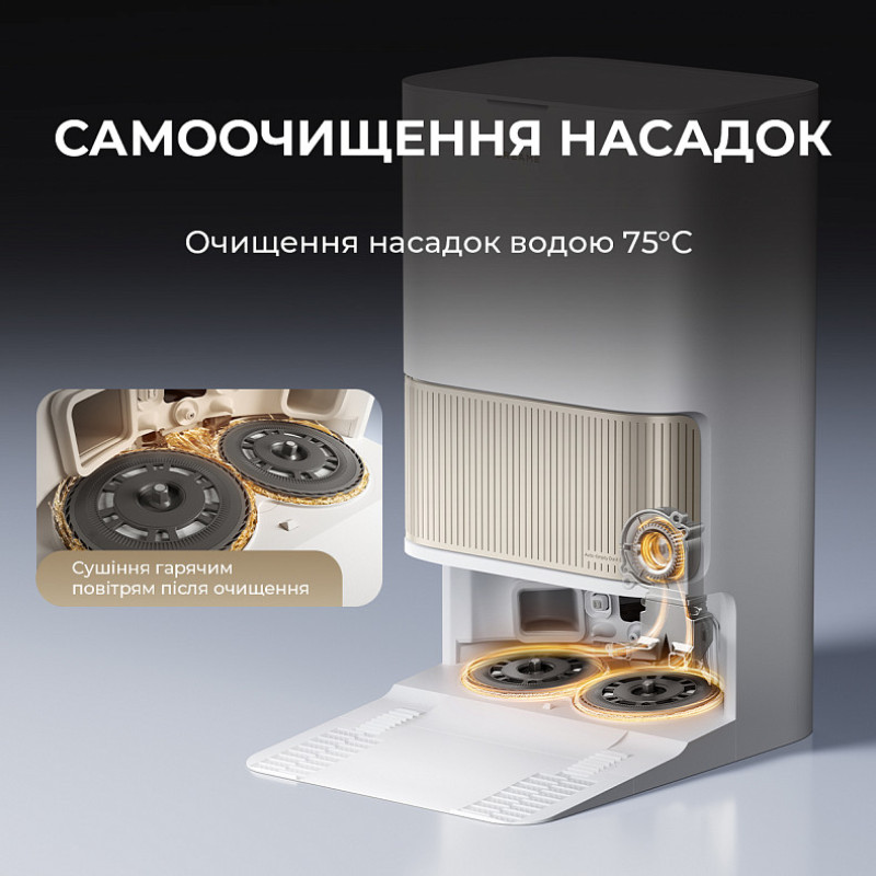 Робот-пилосос Dreame L40s Pro Ultra (RLL74CE-Wh)