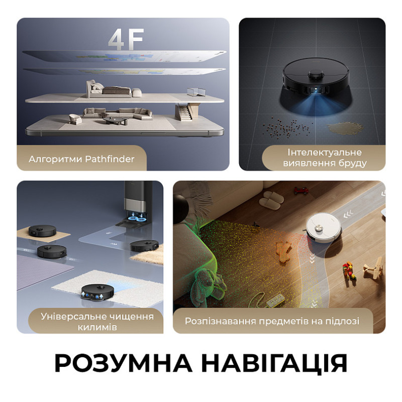 Робот-пилосос Dreame L40s Pro Ultra (RLL74CE-Wh)