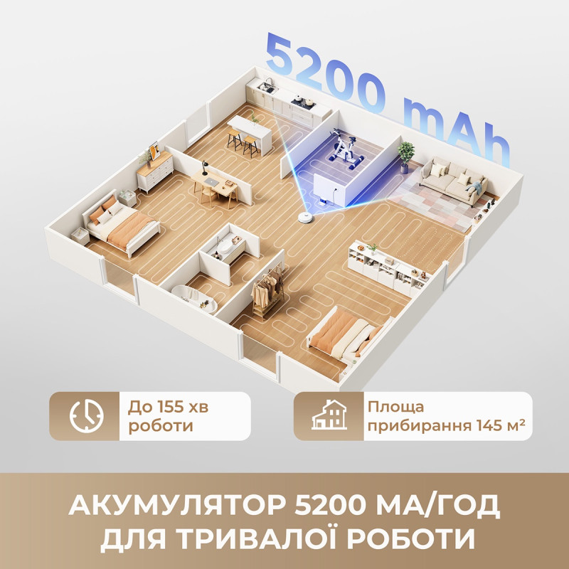 Робот-пилосос Dreame Robot Vacuum L40