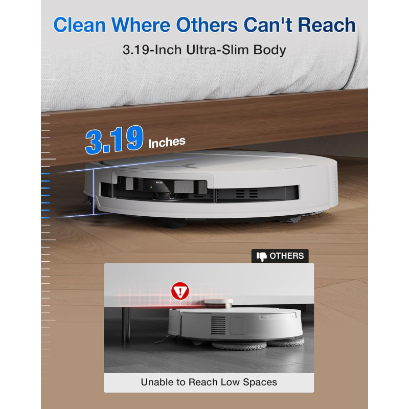 Робот-пилосос ECOVACS Deebot T50 Omni White