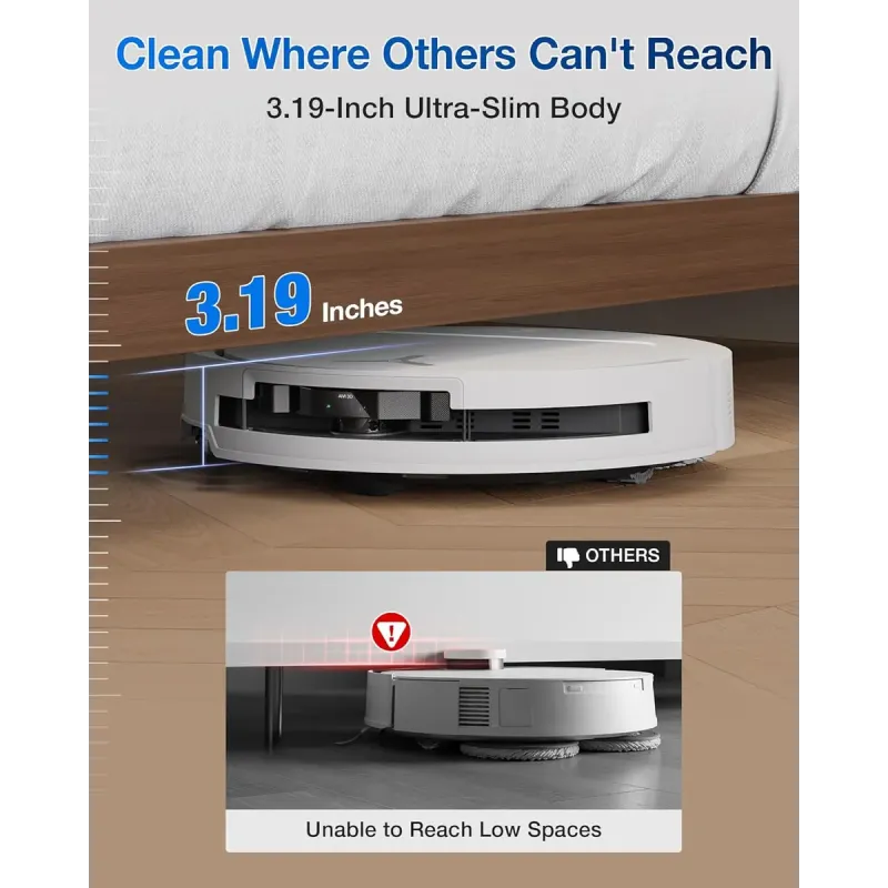 Робот-пилосос ECOVACS Deebot T50 Omni White